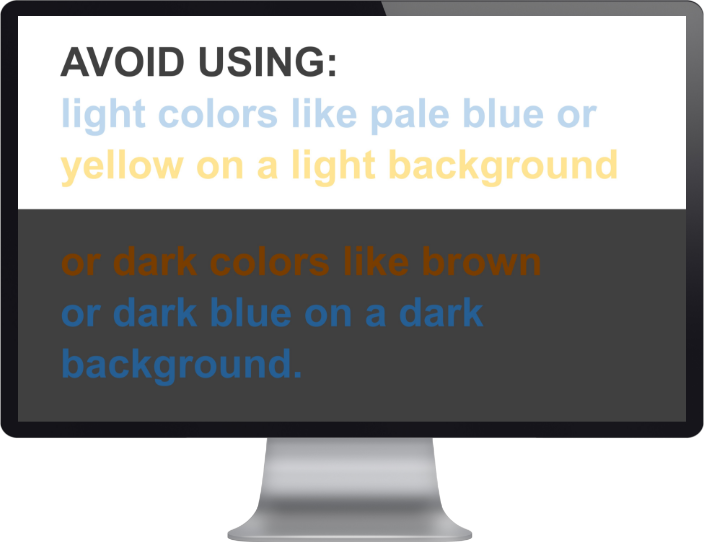 image with only text