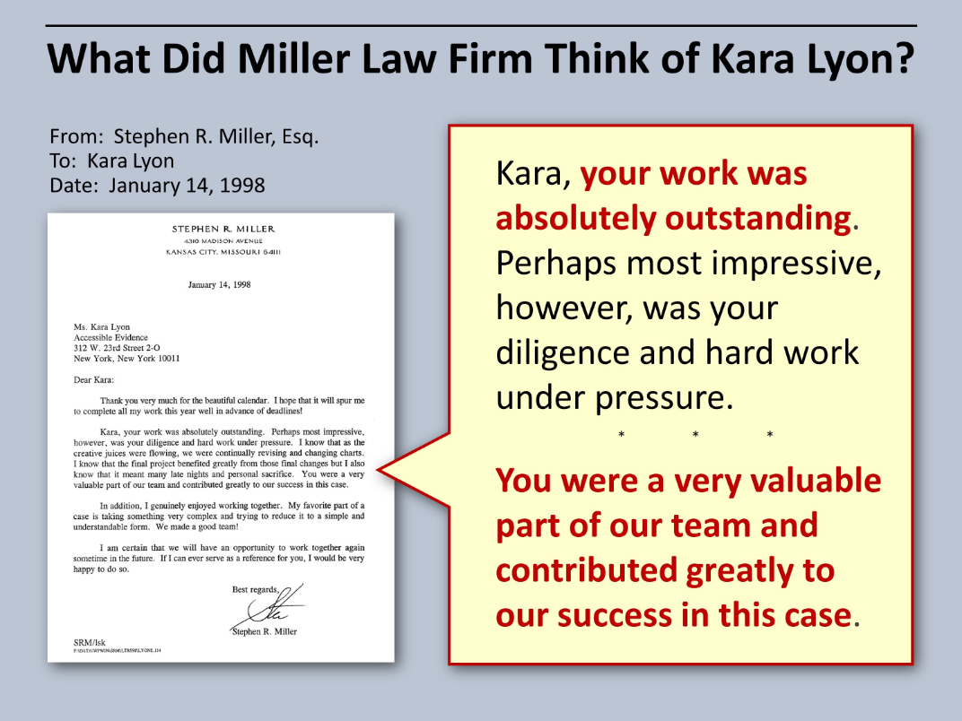 text called out of document